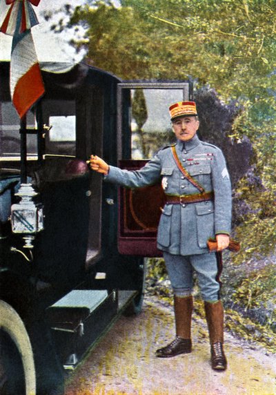 Robert Nivelle, september 1916 door Jules Gervais Courtellemont